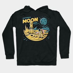 National Moon Day Hoodie